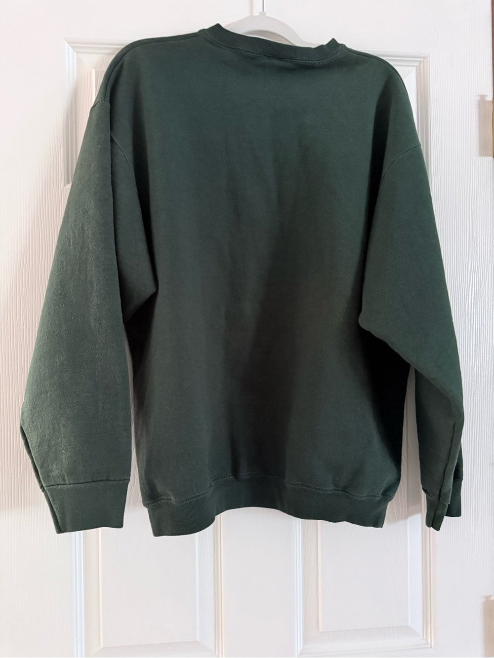 Vintage 90s Fruit of the Loom Super Cotton LBI Green Sweatshirt Set Large - Picture 2 of 9
